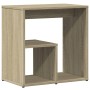 Beistelltisch aus eichenfarbenem Sperrholz, 50 x 30 x 50 cm von vidaXL, Seitentische - Ref: Foro24-840559, Preis: 35,97 €, Ra...