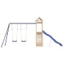 Outdoor playground made of solid pine wood by vidaXL, Swings and play structures - Ref: Foro24-3279166, Price: 375,99 €, Disc...