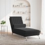 Massage-Diwansofa mit schwarzem Samtkissen von vidaXL, Tagesbetten - Ref: Foro24-379464, Preis: 130,11 €, Rabatt: %