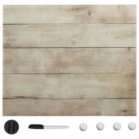 Pizarra magnética de pared vidrio 40x40 cm de vidaXL, Pizarras blancas - Ref: Foro24-285392, Precio: 26,55 €, Descuento: %