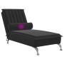 Massage-Diwansofa mit schwarzem Samtkissen von vidaXL, Tagesbetten - Ref: Foro24-379464, Preis: 130,11 €, Rabatt: %