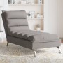 Massage-Diwansofa mit taupegrauen Stoffkissen von vidaXL, Tagesbetten - Ref: Foro24-379479, Preis: 168,93 €, Rabatt: %