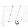 Soccer goal with balls 2 in 1 white 184x64x124 cm by vidaXL, soccer goals - Ref: Foro24-4008437, Price: 44,25 €, Discount: %