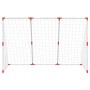 Soccer goal with balls 2 in 1 white 184x64x124 cm by vidaXL, soccer goals - Ref: Foro24-4008437, Price: 44,25 €, Discount: %