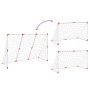 Soccer goal with balls 2 in 1 white 184x64x124 cm by vidaXL, soccer goals - Ref: Foro24-4008437, Price: 44,25 €, Discount: %