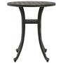 Bronze cast aluminum garden table Ø48x53 cm by vidaXL, Garden tables - Ref: Foro24-4002823, Price: 60,15 €, Discount: %