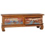 Recycled teak wood TV cabinet 110x35x40 cm by vidaXL, TV Furniture - Ref: Foro24-289059, Price: 158,67 €, Discount: %