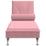 Massage-Diwansofa mit rosa Samtkissen von vidaXL, Tagesbetten - Ref: Foro24-379453, Preis: 129,54 €, Rabatt: %