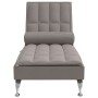 Massage-Diwansofa mit taupefarbenem Stoffkissen von vidaXL, Tagesbetten - Ref: Foro24-379447, Preis: 133,51 €, Rabatt: %