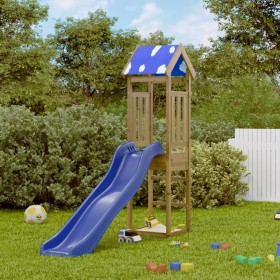 Spielplatz im Freien aus imprägniertem Kiefernholz von vidaXL, Schaukeln und Spielgeräte - Ref: Foro24-3278943, Preis: 208,36...