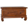 Mesa de centro de madera maciza de teca 80x50x40 cm de vidaXL, Mesas de centro - Ref: Foro24-289058, Precio: 216,70 €, Descue...