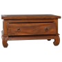 Mesa de centro de madera maciza de teca 80x50x40 cm de vidaXL, Mesas de centro - Ref: Foro24-289058, Precio: 217,99 €, Descue...