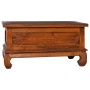 Mesa de centro de madera maciza de teca 80x50x40 cm de vidaXL, Mesas de centro - Ref: Foro24-289058, Precio: 217,99 €, Descue...