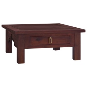 Classic brown mahogany solid wood coffee table 68x68x30 cm by vidaXL, Coffee table - Ref: Foro24-288825, Price: 119,99 €, Dis...