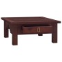 Classic brown mahogany solid wood coffee table 68x68x30 cm by vidaXL, Coffee table - Ref: Foro24-288825, Price: 119,71 €, Dis...