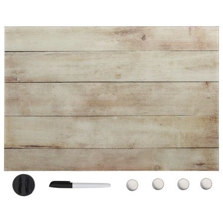 Pizarra magnética de pared vidrio 60x40 cm de vidaXL, Pizarras blancas - Ref: Foro24-285394, Precio: 37,06 €, Descuento: %