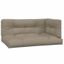 Gartenpaletten-Sofagarnitur und Kissen 4-teilig aus Akazienholz von vidaXL, Outdoor-Sofas - Ref: Foro24-3209371, Preis: 670,9...