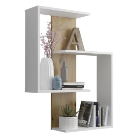 FMD Handmade oak white inverted wall shelf by FMD, Shelves and shelves - Ref: Foro24-429429, Price: 82,15 €, Discount: %