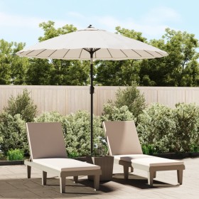 Garden parasol with sand white aluminum pole 270 cm by vidaXL, Umbrellas - Ref: Foro24-47305, Price: 80,99 €, Discount: %