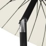 Garden parasol with sand white aluminum pole 270 cm by vidaXL, Umbrellas - Ref: Foro24-47305, Price: 78,71 €, Discount: %