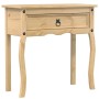 Corona console table solid pine wood 73x35x73 cm by vidaXL, Side tables - Ref: Foro24-4002776, Price: 84,91 €, Discount: %