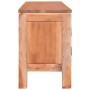 Solid mahogany wood TV cabinet 110x30x45 cm by vidaXL, TV Furniture - Ref: Foro24-288821, Price: 111,66 €, Discount: %