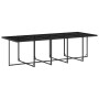 Set de comedor jardín 11 pzas con cojines ratán sintético negro de vidaXL, Conjuntos de jardín - Ref: Foro24-3277697, Precio:...