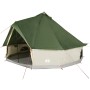 Familienzelt Tipi 8 Personen wasserdicht grün von vidaXL, Zelte - Ref: Foro24-94588, Preis: 303,67 €, Rabatt: %