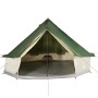 Familienzelt Tipi 8 Personen wasserdicht grün von vidaXL, Zelte - Ref: Foro24-94588, Preis: 303,67 €, Rabatt: %