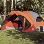 Family tent 6 people waterproof gray orange by vidaXL, tents - Ref: Foro24-94639, Price: 193,99 €, Discount: %