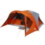 Family tent 6 people waterproof gray orange by vidaXL, tents - Ref: Foro24-94639, Price: 193,99 €, Discount: %