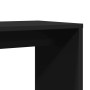 Mesa auxiliar de madera contrachapada negro 50x30x50 cm de vidaXL, Mesas auxiliares - Ref: Foro24-840557, Precio: 36,36 €, De...