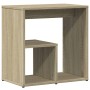 Mesa auxiliar 2 uds madera ingeniería roble Sonoma 50x30x50 cm de vidaXL, Mesas auxiliares - Ref: Foro24-840560, Precio: 56,2...