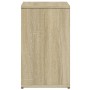 Mesa auxiliar 2 uds madera ingeniería roble Sonoma 50x30x50 cm de vidaXL, Mesas auxiliares - Ref: Foro24-840560, Precio: 56,2...