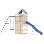 Outdoor-Spielplatz aus massivem Kiefernholz von vidaXL, Schaukeln und Spielgeräte - Ref: Foro24-3279196, Preis: 440,96 €, Rab...