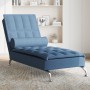 Massage-Diwansofa mit blauem Stoffkissen von vidaXL, Tagesbetten - Ref: Foro24-379449, Preis: 141,72 €, Rabatt: %