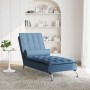 Massage-Diwansofa mit blauem Stoffkissen von vidaXL, Tagesbetten - Ref: Foro24-379449, Preis: 141,72 €, Rabatt: %