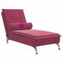 Massage-Diwansofa mit rotem Samtkissen von vidaXL, Tagesbetten - Ref: Foro24-379454, Preis: 120,99 €, Rabatt: %