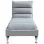 Massage-Diwansofa mit hellgrauen Stoffkissen von vidaXL, Tagesbetten - Ref: Foro24-379475, Preis: 168,93 €, Rabatt: %