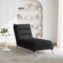 Massage divan sofa with black fabric cushions by vidaXL, Daybeds - Ref: Foro24-379477, Price: 168,93 €, Discount: %