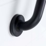 RIDDER B arra de agarrede baño aluminio negro 60 cm de RIDDER, Asideros de seguridad - Ref: Foro24-429776, Precio: 63,51 €, D...