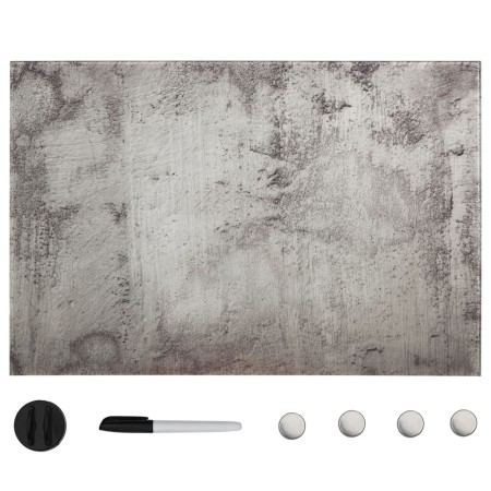 Pizarra magnética de pared vidrio 50x30 cm de vidaXL, Pizarras blancas - Ref: Foro24-285386, Precio: 28,28 €, Descuento: %