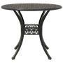 Bronze cast aluminum garden table Ø90x75 cm by vidaXL, Garden tables - Ref: Foro24-4002807, Price: 174,99 €, Discount: %