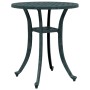 Green cast aluminum garden table Ø48x53 cm by vidaXL, Garden tables - Ref: Foro24-4002826, Price: 59,75 €, Discount: %