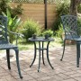 Green cast aluminum garden table Ø48x53 cm by vidaXL, Garden tables - Ref: Foro24-4002826, Price: 59,75 €, Discount: %