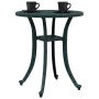 Green cast aluminum garden table Ø48x53 cm by vidaXL, Garden tables - Ref: Foro24-4002826, Price: 59,75 €, Discount: %