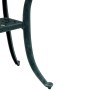 Green cast aluminum garden table Ø48x53 cm by vidaXL, Garden tables - Ref: Foro24-4002826, Price: 59,75 €, Discount: %