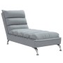 Divan sofa with light gray fabric cushions by vidaXL, Daybeds - Ref: Foro24-379468, Price: 151,55 €, Discount: %