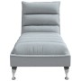 Divan sofa with light gray fabric cushions by vidaXL, Daybeds - Ref: Foro24-379468, Price: 151,55 €, Discount: %