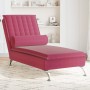 Massage Divan Sofa with Red Velvet Cushion by vidaXL, Daybeds - Ref: Foro24-379463, Price: 138,11 €, Discount: %